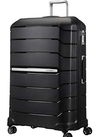 Samsonite Flux - Spinner XL Erweiterbar Koffer, 81 cm, 136 L, Schwarz (Black)