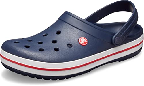 Crocs Unisex Crocband Clog, Navy, 45/46 EU