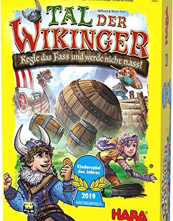 HABA 304697 - Tal der Wikinger, Kinderspiel des Jahres 2019, Spiel ab 6 Jahren