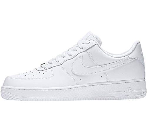 Nike Herren Air Force 1 '07 Sneakers, Weiß, 42 EU / 8.5 US