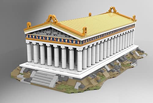BlueBrixx 01016 Marke Xingbao – Akropolis Athen aus Klemmbausteinen mit 1623 Bauelementen. Kompatibel mit Lego. Lieferung in Originalverpackung.