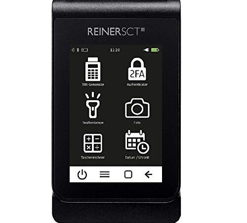 REINER SCT tanJack deluxe I Premium TAN-Generator und Authenticator I Erstklassiger TAN-Generator für Online-Banking mit chipTAN QR und Sm@rt-TAN photo