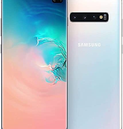 Samsung Galaxy S10+ - Smartphone 128GB, 8GB RAM, Dual Sim, Prism White (Generalüberholt)