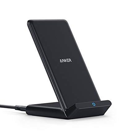 Anker 313 Induktive Ladestation, Qi-zertifiziert, Geeignet für iPhone 14 / 14 Pro / 14 Pro Max,SE (2020), 13 / 13 Mini / 13 Pro / 13 Pro Max, XR,10W Schnellladefunktion für Galaxy S22 (Ohne Netzteil)
