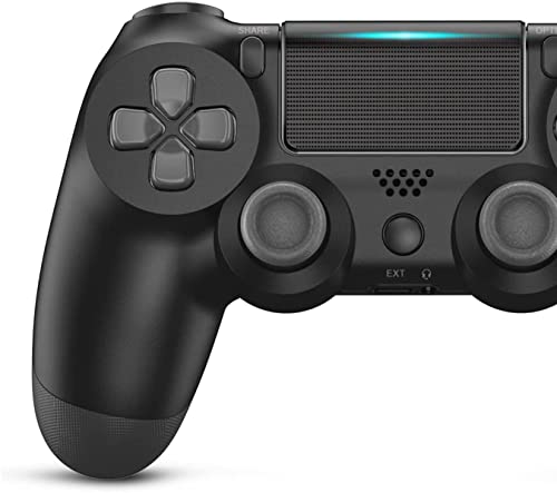 Domilife PS4 Controller, Wireless Controller für PS4, Wireless Game Controller Joystick für PS4/Pro/Slim Konsole mit Dual Vibration/6-Achsen Gyro Sensor/Audio-Funktion
