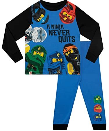 LEGO Jungen Schlafanzug Ninjago Mehrfarbig 166