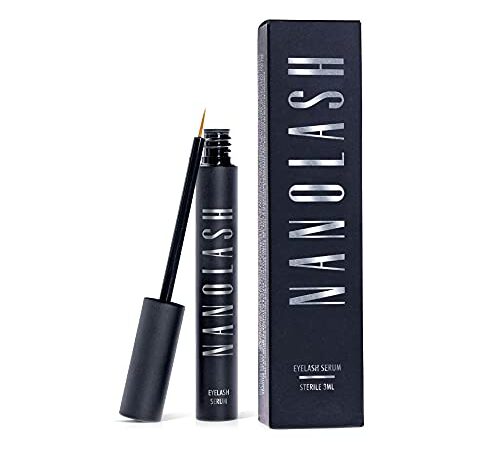 NANOLASH Wimpernserum & Augenbrauenserum. Wimpern Booster für lange, dichte und schöne Wimpern in 30 Tagen
