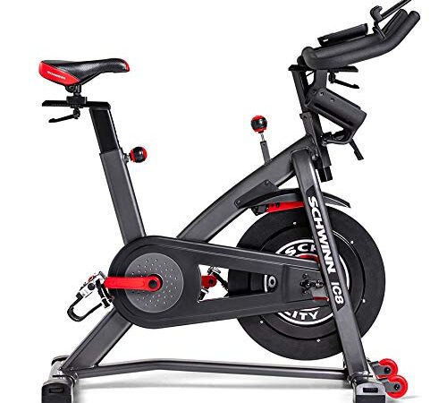 Schwinn 800IC Speedbike mit Bluetooth Indoor Cycle mit Magnetwiderstand, 100-fache Stufeneinstellung mit Digitalanzeige, Zwift App. kompatibel, max. Benutzergewicht 150 kg.