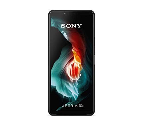 Sony Xperia 10 II Smartphone (15,7 cm (6 Zoll) Full HD+ OLED Display, Triple Kamera System, Android 10 SIM Free, 4 GB RAM, 128 GB Speicher, IP 65/68-Zertifizierung) Schwarz