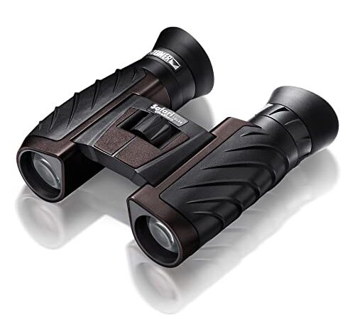 STEINER Fernglas Safari UltraSharp 10x26 - Deutsche Qualitätsoptik, 10-fach Zoom, kompakt, leicht, ideal für Reisen, Wandern, Sport- und Naturbeobachtung