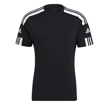 adidas Herren Squad 21 Jsy T Shirt, Schwarz-weiss, M EU