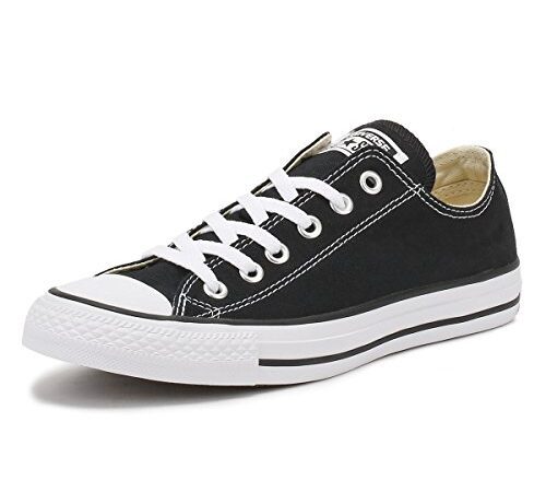 Converse All Star Ox Canvas Schwarze Sneakers-UK 7