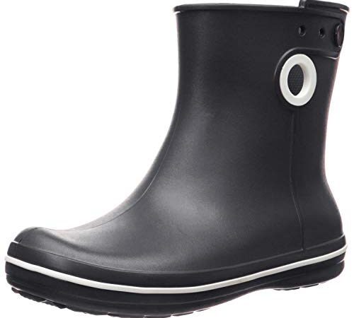 Crocs Damen Jaunt Shorty Boot W Gummistiefel, Schwarz, 39/40 EU