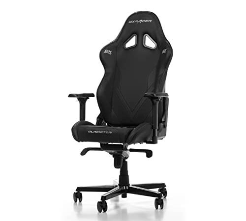 DXRacer (das Orginal Gladiator G001 Gaming Stuhl, Kunstleder, Schwarz, 200 cm