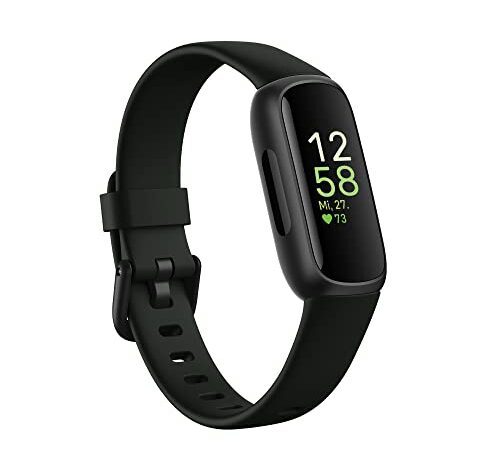 Fitbit Inspire 3 Gesundheits- & Fitness-Tracker mit kontinuierlicher Herzfrequenzmessung & bis zu 10 Tagen Akkulaufzeit