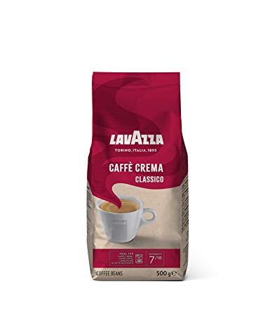 Lavazza Kaffeebohnen - Caffè Crema Classico - 1er Pack (1 x 500 g)