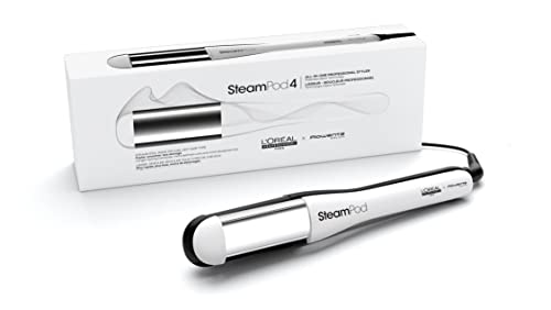L'Oréal Professionnel | SteamPod 4, All-in-One-Dampfstyler, Professionelles Glätteisen mit Dampftechnologie, für alle Haartypen, glatt bis lockig