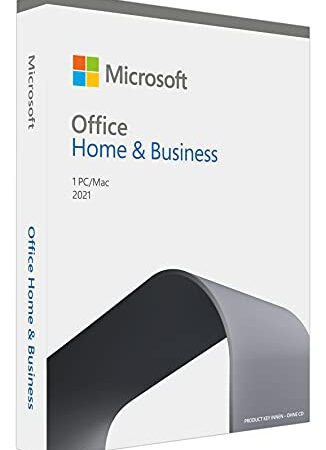 Microsoft Office 2021 Home und Business multilingual | 1 PC (Windows 10/11) / Mac, Dauerlizenz | Box