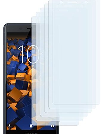 mumbi Schutzfolie kompatibel mit Sony Xperia XZ2 Compact Folie klar, Displayschutzfolie (6X)