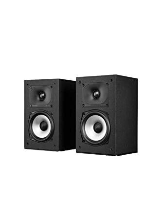 Polk Audio Monitor XT15 kompakter Regallautsprecher, Stereolautsprecher, Surround Lautsprecher, Hi-Res zertifiziert, Dolby Atmos und DTS:X kompatibel, HiFi und Heimkino Lautsprecher (Paar)