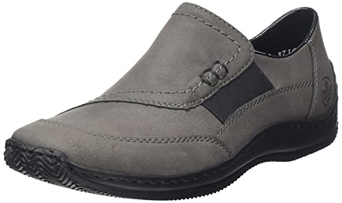 Rieker Damen L1791 Slipper, grau, 39 EU