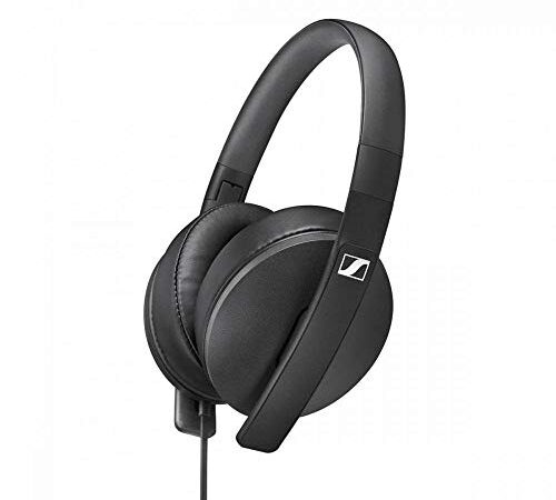 Sennheiser HD 300 Leichter, faltbarer Around-Ear-Kopfhörer ̶̶ schwarz