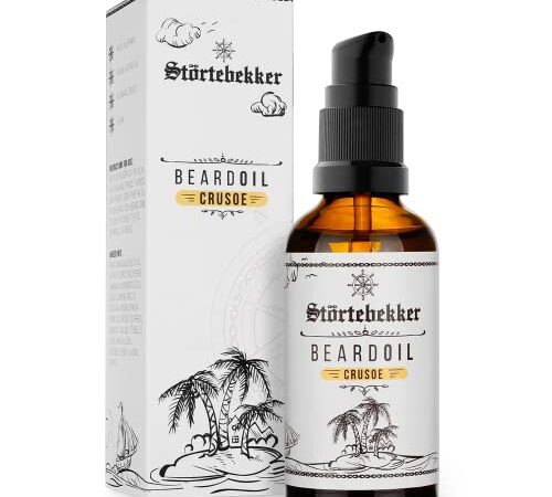 Störtebekker® Premium Bartöl für die tägliche Bartpflege von 3-Tage-Bart oder Vollbart - 50ml Beard Oil Vegan - Bart Öl Herren mit angenehmen Duft - Hochwertige Inhaltsstoffe - Made in Germany