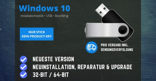 Windows 10 Installation Reparatur USB (64-Bit)