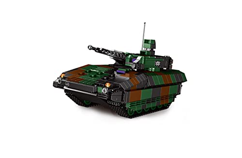 BlueBrixx 06042 Marke Xingbao – Schützenpanzer Puma, Bundeswehr aus Klemmbausteinen mit 1238 Bauelementen. Kompatibel mit Lego. Lieferung in Originalverpackung.