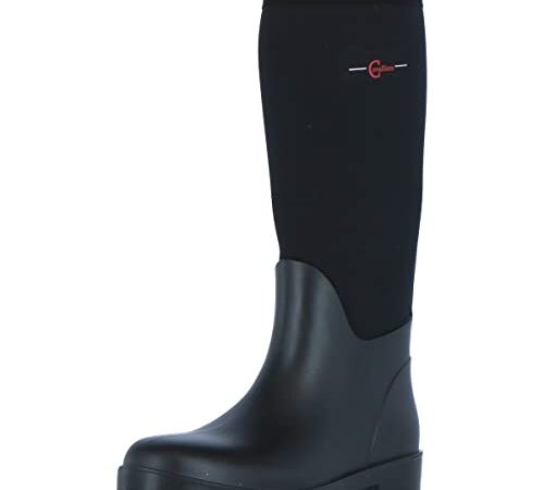 Covalliero Kerbl 32207 Stiefel NeoLite, Gummistiefel Stallstiefel Wärmeisoliert, Schwarz, 40