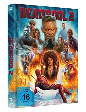 Deadpool 2 Mediabook Swan (2 Blu-rays & 1 DVD) [Blu-ray]
