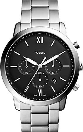FOSSIL Herrenuhr Neutra, 44mm Gehäusegröße, Quarz-Chronographenwerk