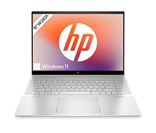 HP Envy Laptop | 16" WQXGA IPS-Display | Intel Core i7-12700H | 16 GB DDR5 RAM | 1 TB SSD | NVIDIA GeForce RTX 3060 Grafikkarte | Windows 11 Home | QWERTZ Tastatur | Natural Silver