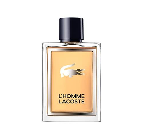 LACOSTE L`HOMME Eau de Toilette, holzig-würziger Herren-Duft mit Vetiver, Amber und Moschus-Noten für den modernen Mann, 100ml