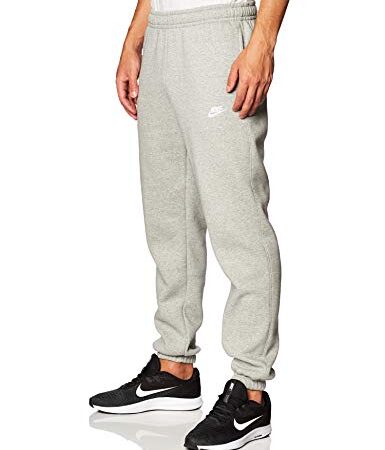 Nike Herren M Nsw Club buks cf bb Hose, 063 Dk Grey Heather/Matte Silv, M EU