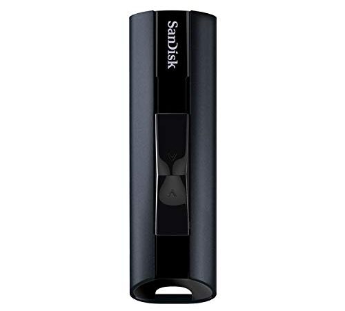 SanDisk Extreme PRO USB 3.2 Solid State Flash-Laufwerk 256 GB (Lesen mit 420 MB/s, Schreiben mit 380 MB/s, RescuePRO Deluxe Software)