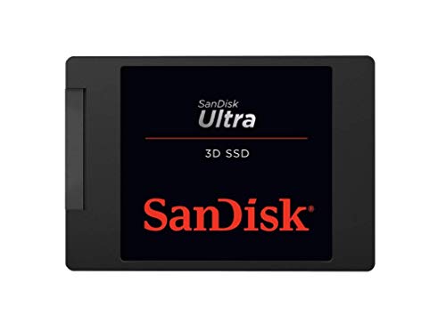 SanDisk Ultra 3D SSD 250GB (geeignet für lesen mit bis zu 550 MB/Sek., schreiben mit bis zu 525 MB/Sek.)