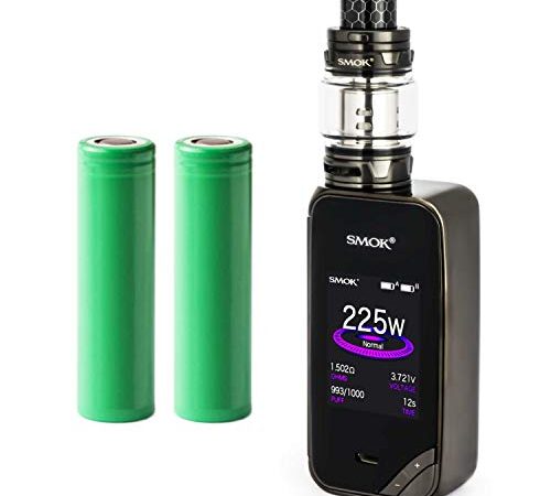 Smok X-Priv Kit inkl. TFV12 Prince (8ml) 5000 mAh E-Zigaretten-Set E-Zigarette Starterset (nikotinfrei) (gunmetal)