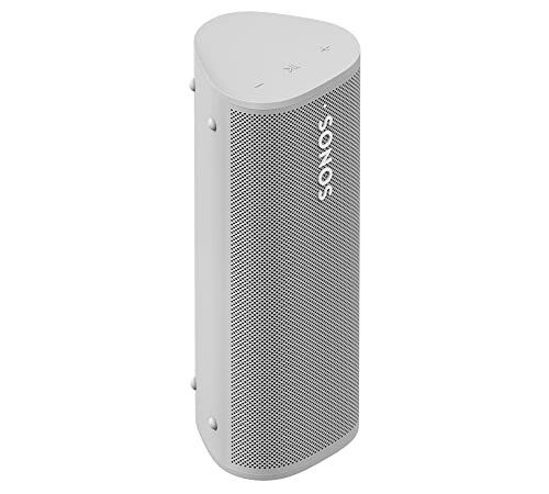 Sonos Roam SL (Weiß). Kompakte Größe und hochwertiger Sound für zuhause und unterwegs mit diesem leichten, mobilen Speaker.
