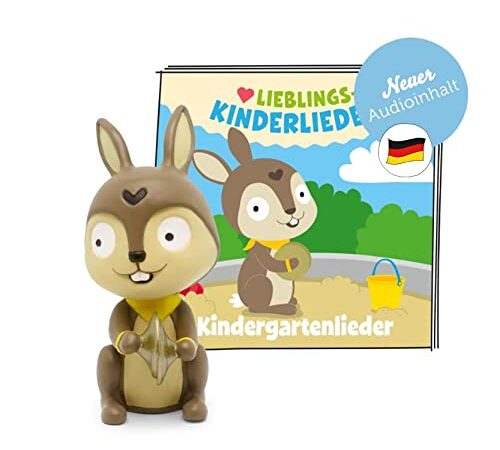tonies Hörfiguren für Toniebox, Lieblings-Kinderlieder – Kindergartenlieder, 24 Kinderlieder der Minimusiker, ab 3 Jahren, Spielzeit ca. 50 Minuten