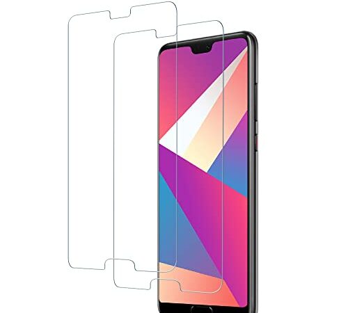 Agedate Für Huawei P20 Pro Schutzfolie für Panzerglas P20 Pro, Displayschutz für Huawei P20 Pro Panzerglasfolie, Displayschutzfolie Kompatibel mit Huawei P20 Pro Schutzglas Panzerfolie [2 Stück]