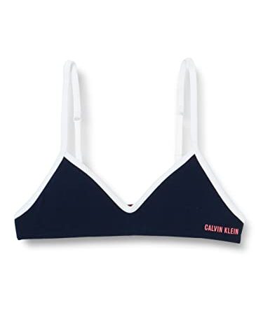 Calvin Klein Mädchen Geformter BH, Navy Iris, 10-12 Jahre