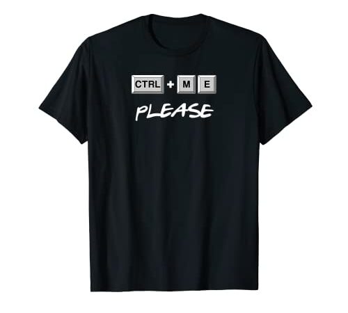 CTRL ME Please - BDSM Slave Kink Fetish T-Shirt