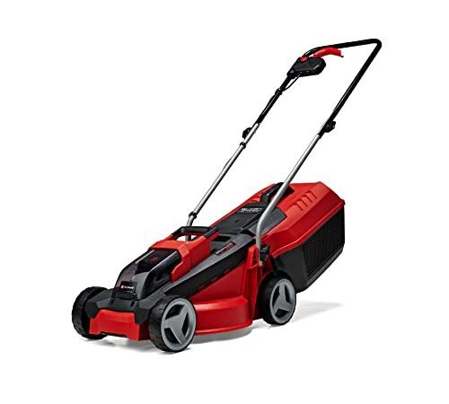 Einhell City Akku-Rasenmäher GE-CM 18/30 Li Kit Power X-Change (18 V, 30 cm Schnittbreite, bis 150 m², Brushless, 25L Fangkorb, 30-70 mm Schnitthöhe, inkl. 3,0 Ah Akku + Ladegerät)