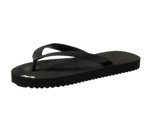 flip*flop Originals Damen Zehentrenner, Schwarz (black 0000), 38 EU