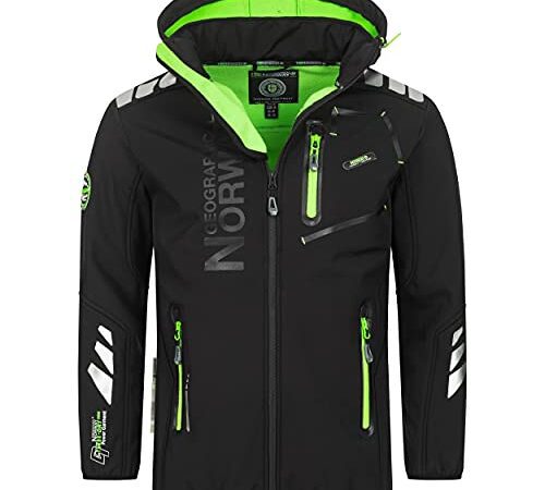 Geographical Norway 27G13 Vantaa Herren Softshell Jacke Schwarz 02 Gr. L