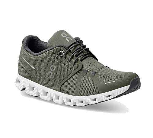 ON Running Cloud 5 Sneaker Schuhe (Olive/Black, 44)