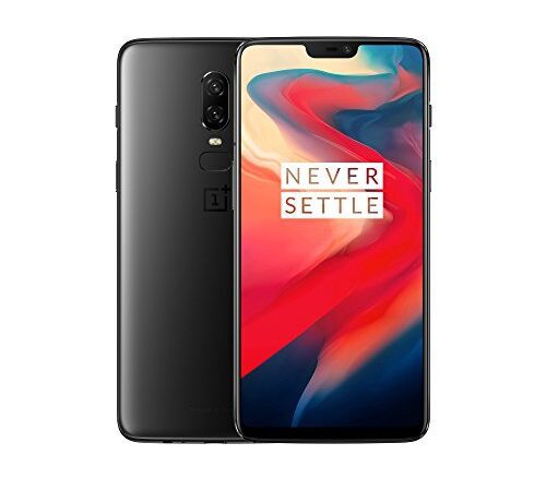 OnePlus 6 Smartphone (15,95 cm (6,28 Zoll) 19:9 Touch-Display, 128 GB interner Speicher, Android 8.1 Oreo / Oxygen OS 5.1), Midnight Black