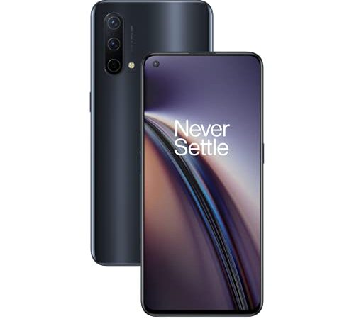 OnePlus Nord CE 5G 8 GB RAM 128 GB SIM-freies Smartphone mit Dreifachkamera und Dual-SIM - 2 Jahre Garantie - Charcoal Ink
