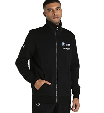 PUMA BMW MMS ESS Sweat Jacke für Herren, Größe:XL, Farbe:Schwarz
